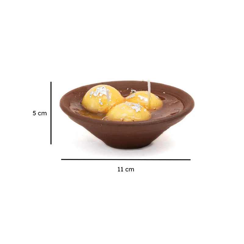 Melt In The Mouth Rasgulla Scented Candle - Vanilla, Cinnamon, Rose media 6