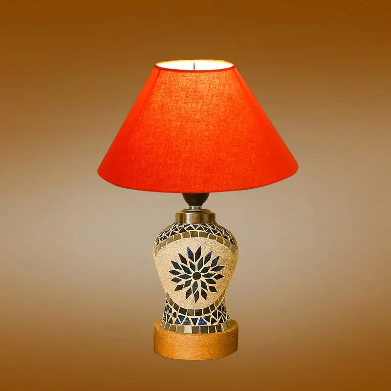 Ambirae Wooden Table Lamp - Multicolor media 7