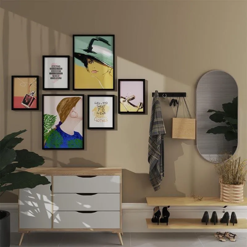 Fashion Street Wall Art - Set Of Six media 3