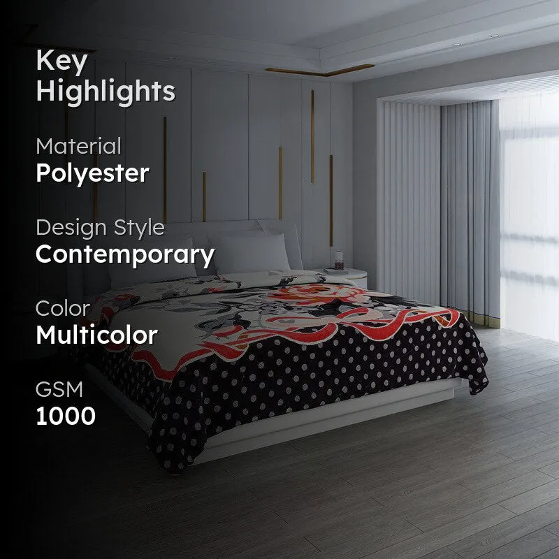 Monte Carlo Polka Dot Dreamscape Blanket - 1000 GSM media 2