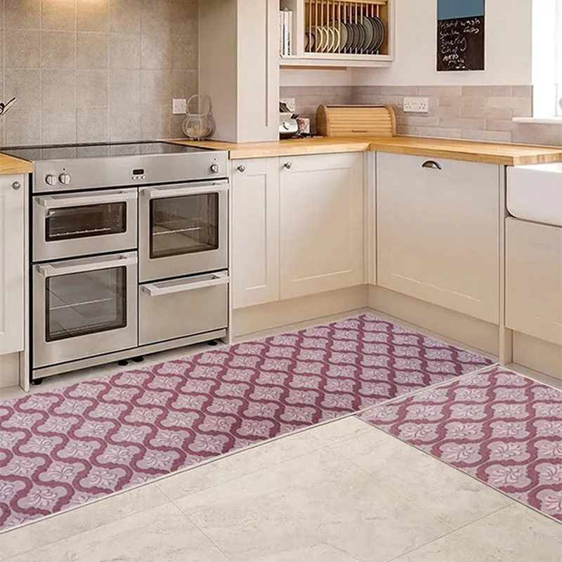 Gridlock Kitchen Floor Mats - Set of Two media 1