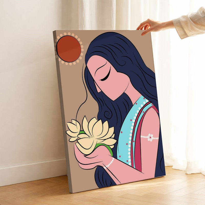 Bengal Lady Canvas Wall Art & Paintings