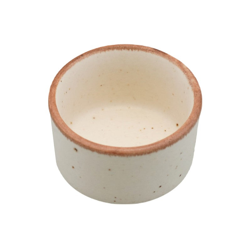 Savora Ceramic Dip Bowls (White,40 mL Each) - Set Of Six media 5
