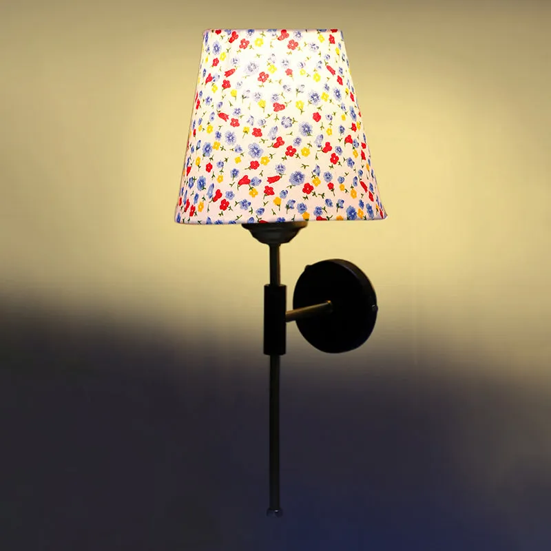 Beryll Tiny Fleur Steel & Cotton Wall Lamp media 5