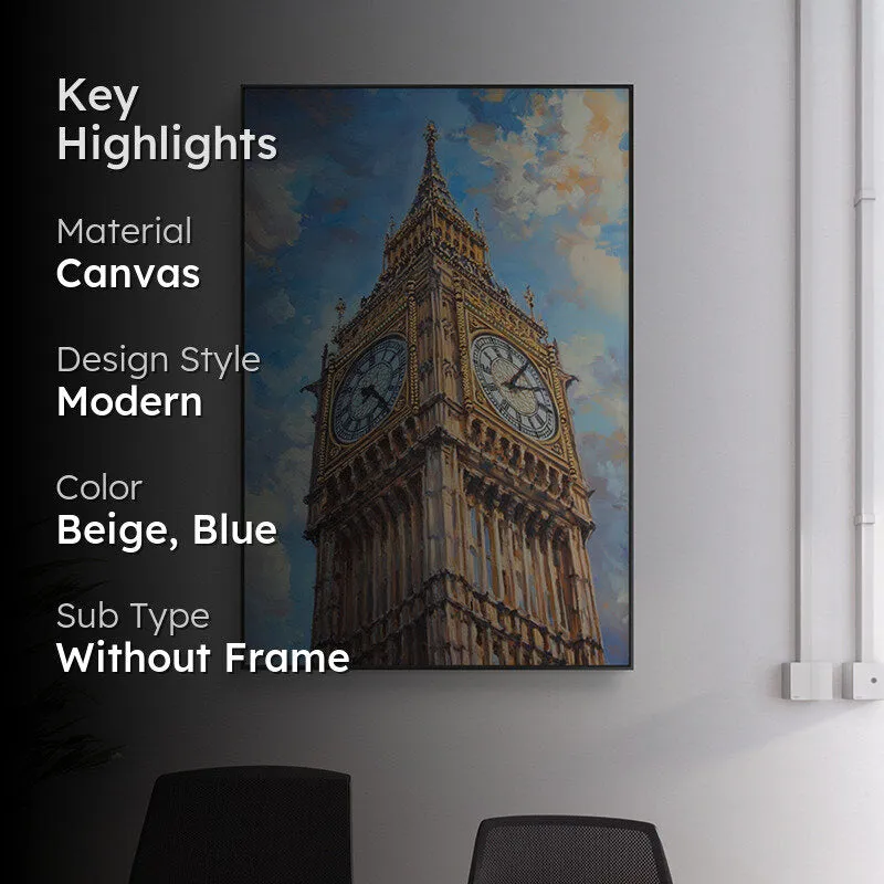 Time Tower Wall Painting media 2