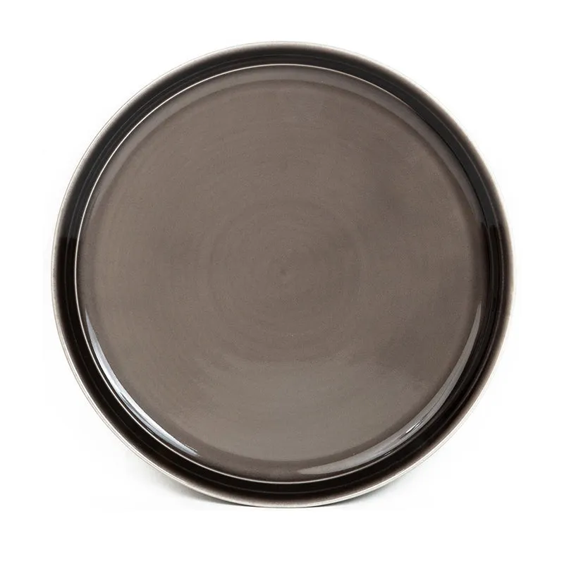 Caspian Porcelain Quarter Plate (Grey) - Set Of Six media 8