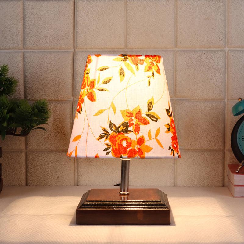 Niksha ibis Flora Fabric Table Lamp - Multicolor