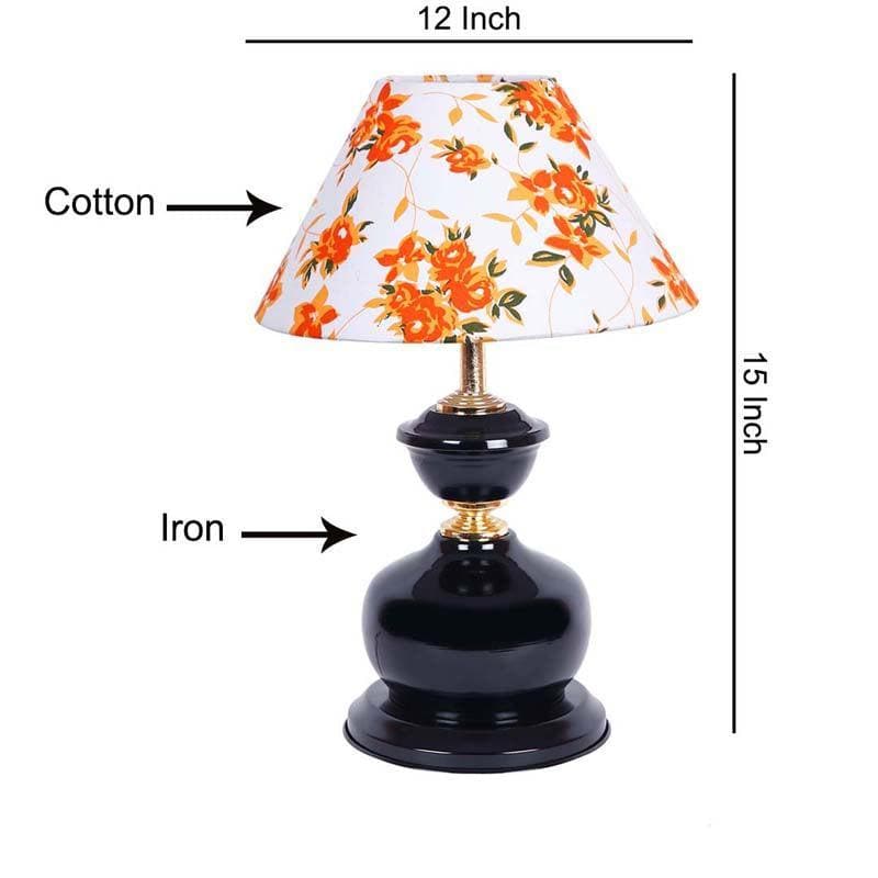 Orange Candy Cotton Table Lamp - Multicolor media 5