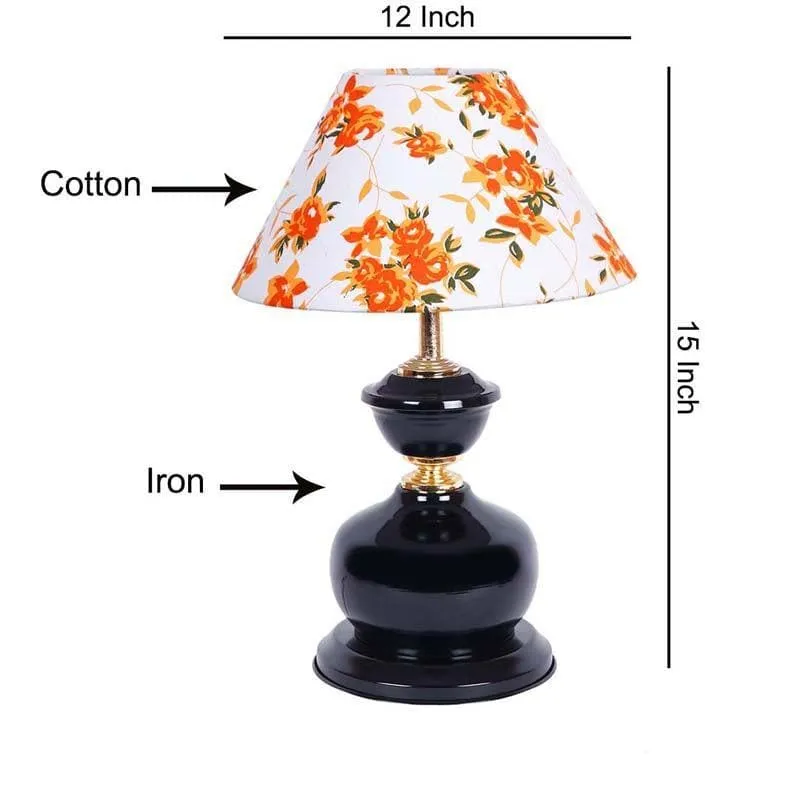 Orange Candy Cotton Table Lamp - Multicolor media 5