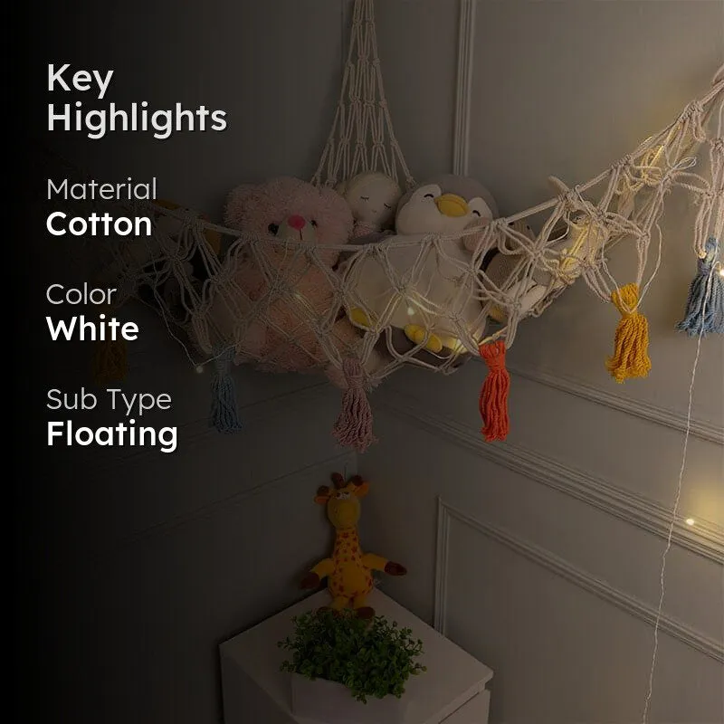 Rena Macrame Toy Hammock media 2