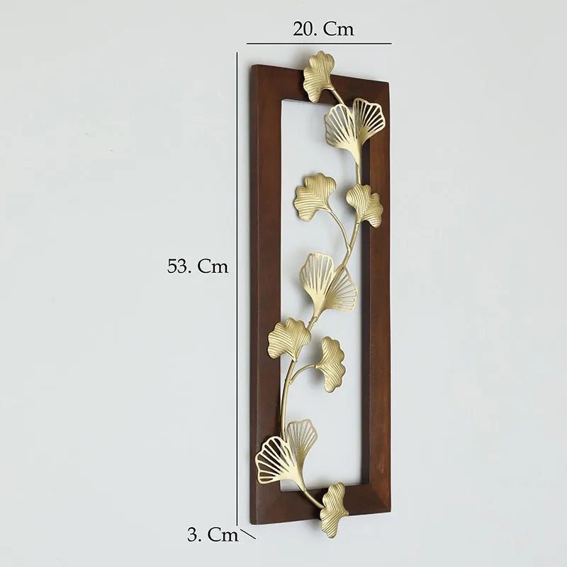 Mariette Metal & Wood Wall Accent media 5