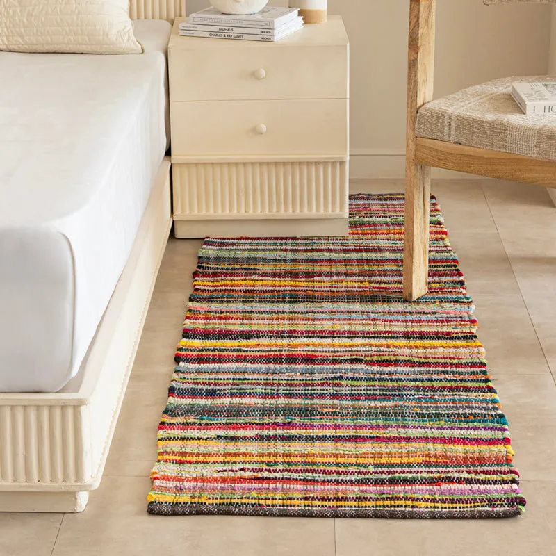 Myrrin Cotton Runner Rug - Multicolor media 3