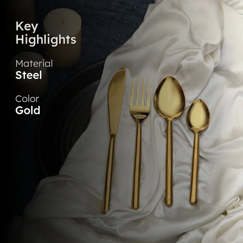 Nihara Cutlery Set - Four Piece Set media 2
