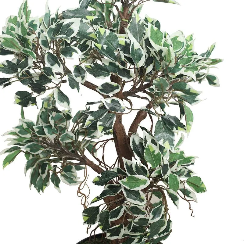 Verdant Vibes Artificial Plant With Black Plastic Pot media 7