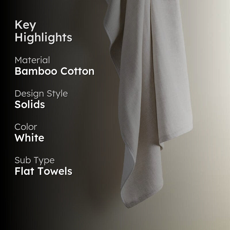 Bisho Bamboo Terry Bath Towel media 2