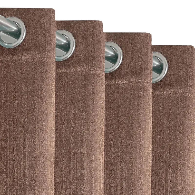 Saral Home Auriel Blackout Curtain - Taupe media 4