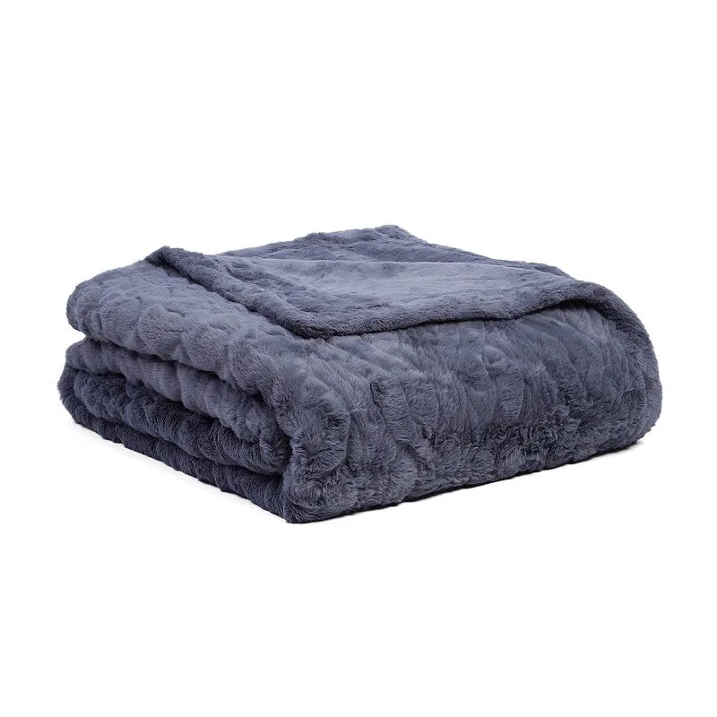 Monte Carlo Azure Bliss Blanket (Grey)- 1000 GSM media 6