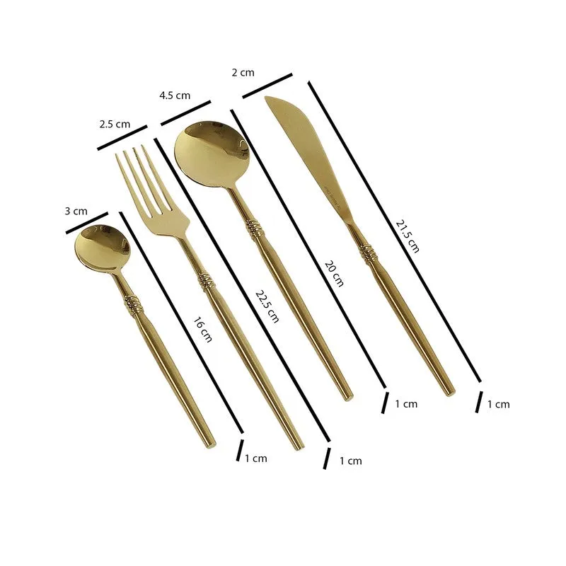 Juno Cutlery Set - Four Piece Set media 9