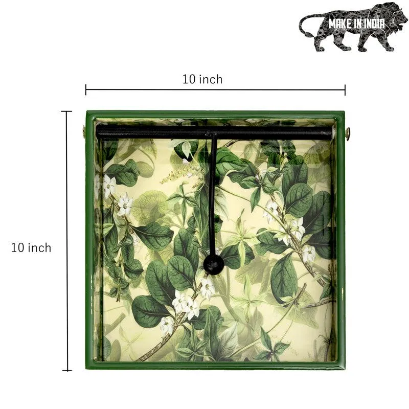 Lush Green Handmade Napkin Holder media 6