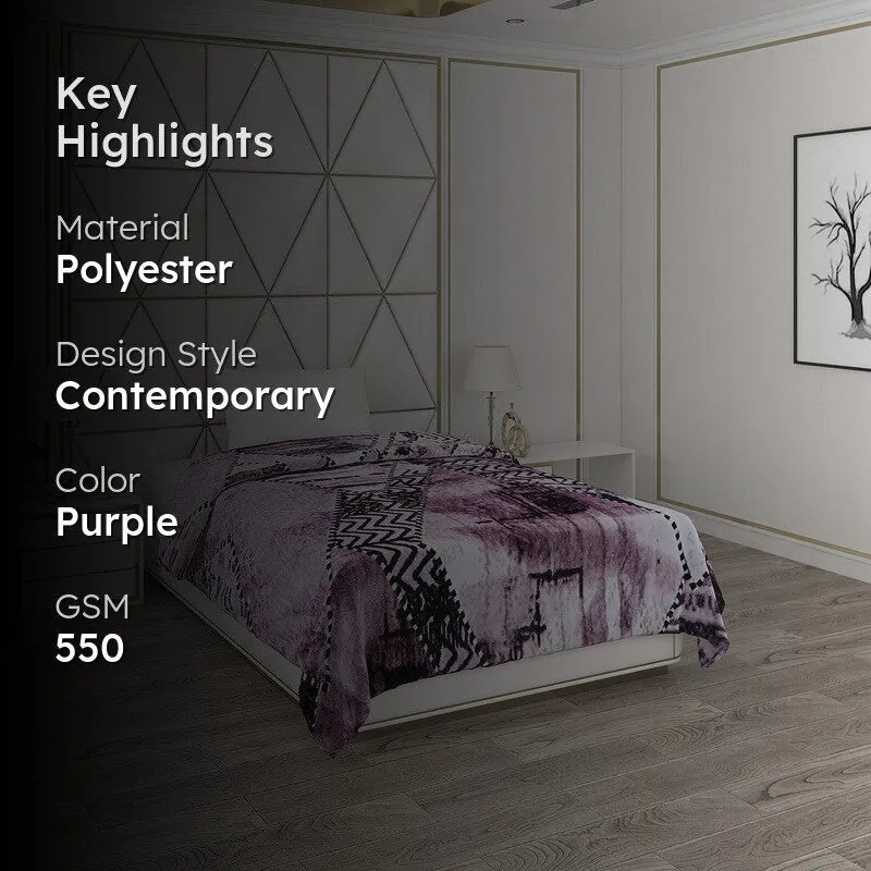 Monte Carlo Mystic Mosaic Blanket - 550 GSM media 2