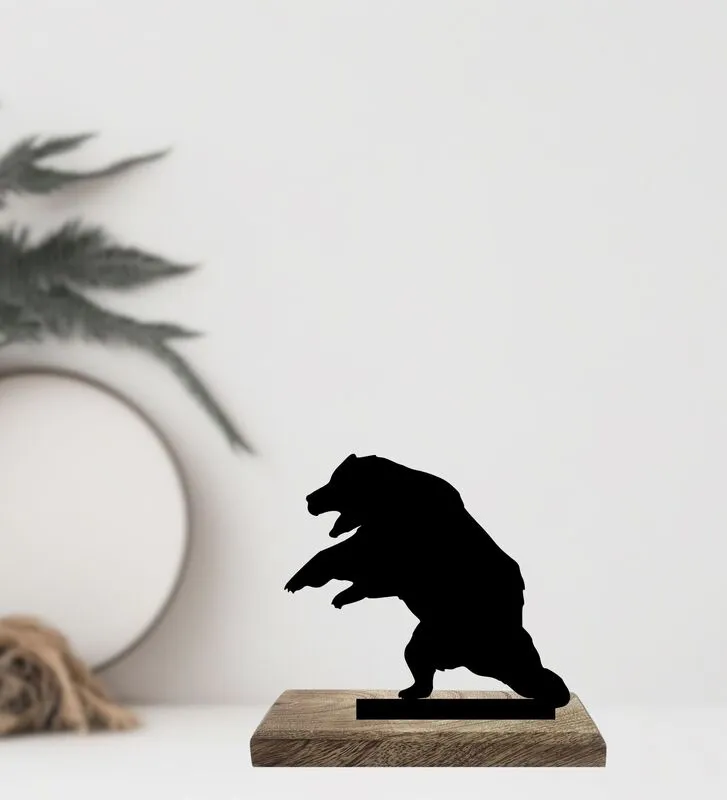 Bull and Bear Dynamics Showpiece - Set Of Two media 5