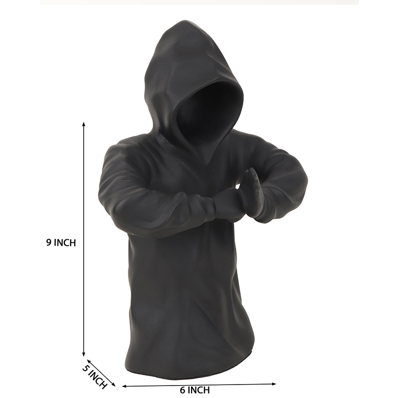 Hooded Ronin Resin Showpiece - Black media 6