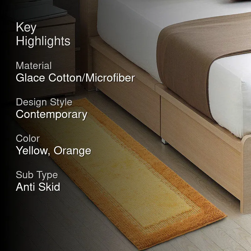 Elyeese Anti-Skid Micro Fiber Runner Rug media 2