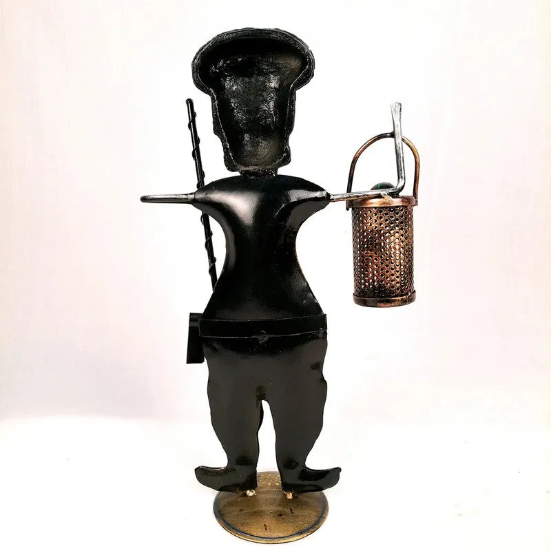 Rajasthani Iron Darbaan Showpieces (Set Of Three) - Set Of Three media 7