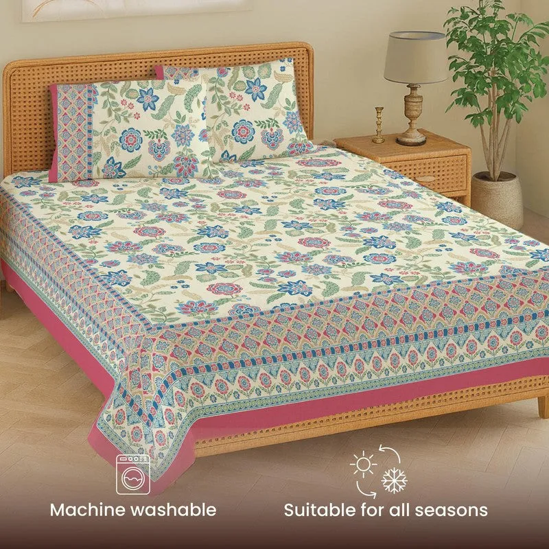 Urban Space Rasa Soft Cotton Bedsheet - 240 TC media 5