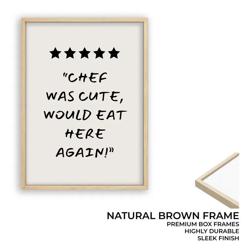 Chef Aura Archival Canvas Wall Art - Brown media 9
