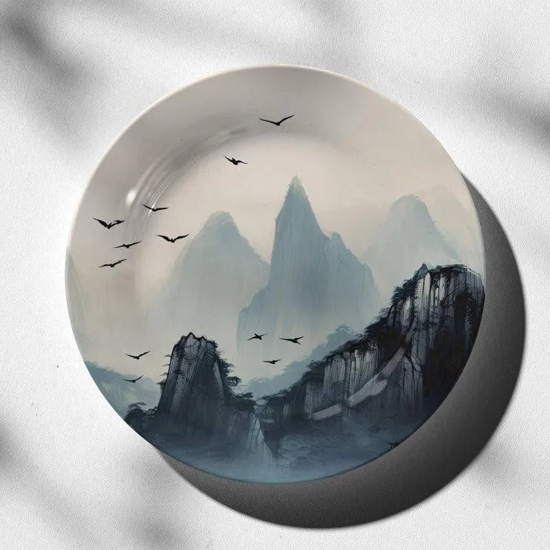 Traditional Chinese View Wall Plate media 3