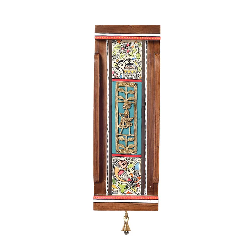 Mati Kala Wooden Wall Accent - Blue media 3