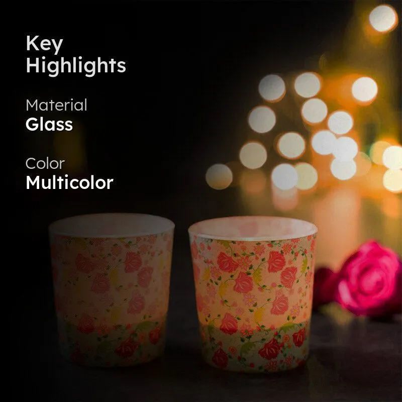 Regal Lotus Candle Votive - Set Of Two media 2