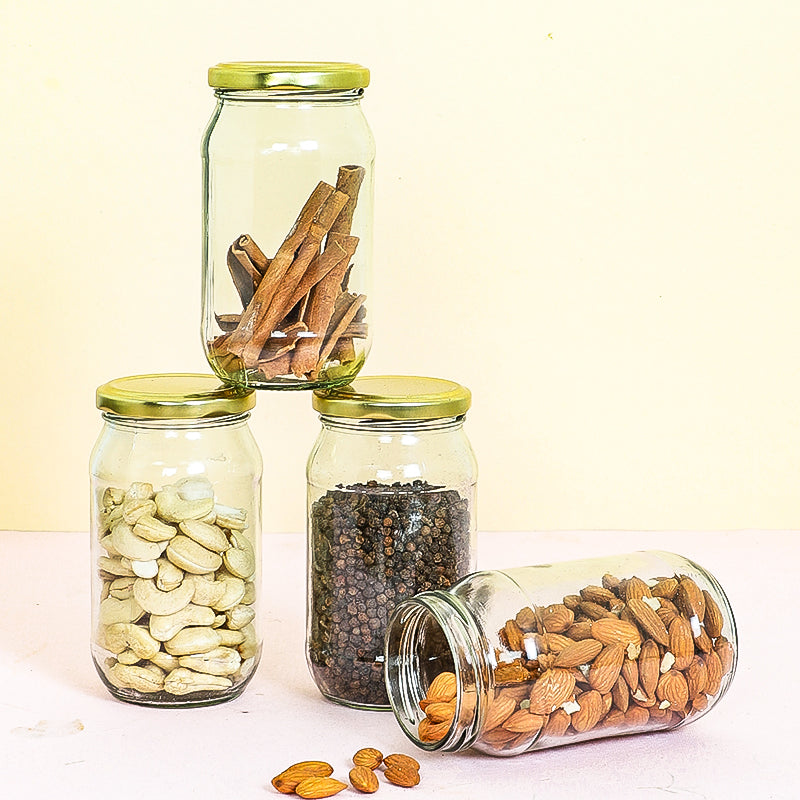 Mikio Storage Jar (400 mL Each) - Set Of Four