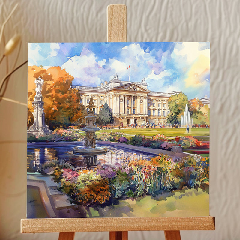 English Mansion Showpiece