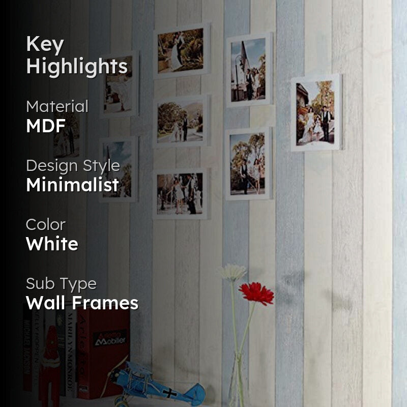 Family Memories (White) - Set Of Nine media 2