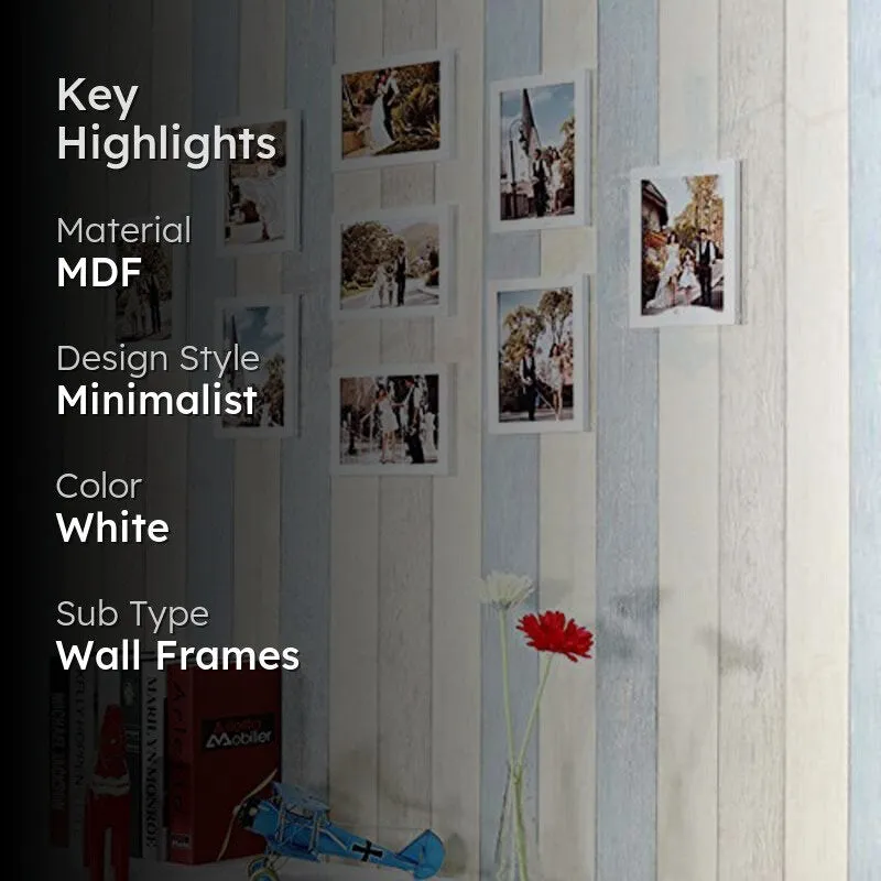 Family Memories (White) - Set Of Nine media 2