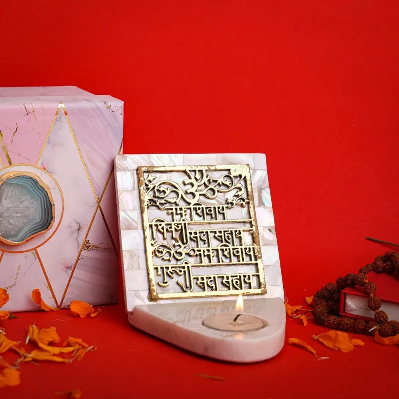 Om Namah Shivay TeaLight Holder media 1