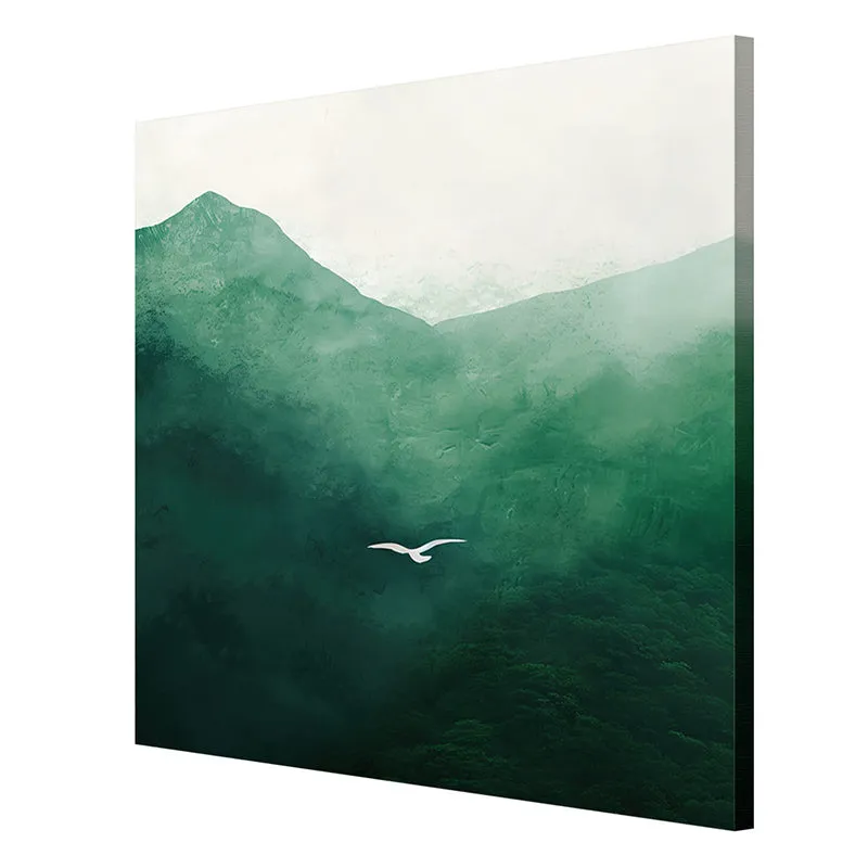 Mountain Bird Poly Canvas Wall Painting media 6