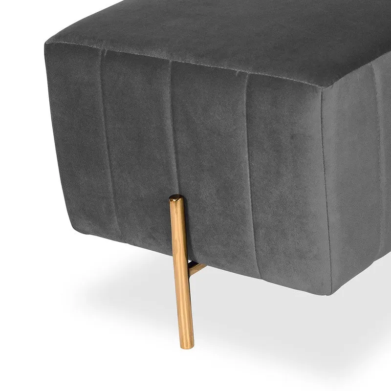 Zevion Softara Ottoman - Grey media 6
