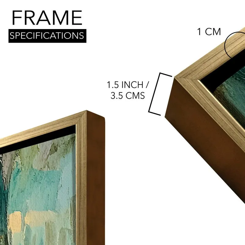 Cozy Bistro Canvas Wall Painting With Frame media 8