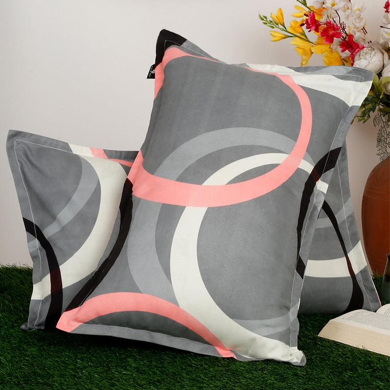 Dula Circle Pillow Cover - Set Of Two