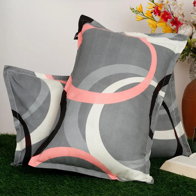 Dula Circle Pillow Cover - Set Of Two media 1