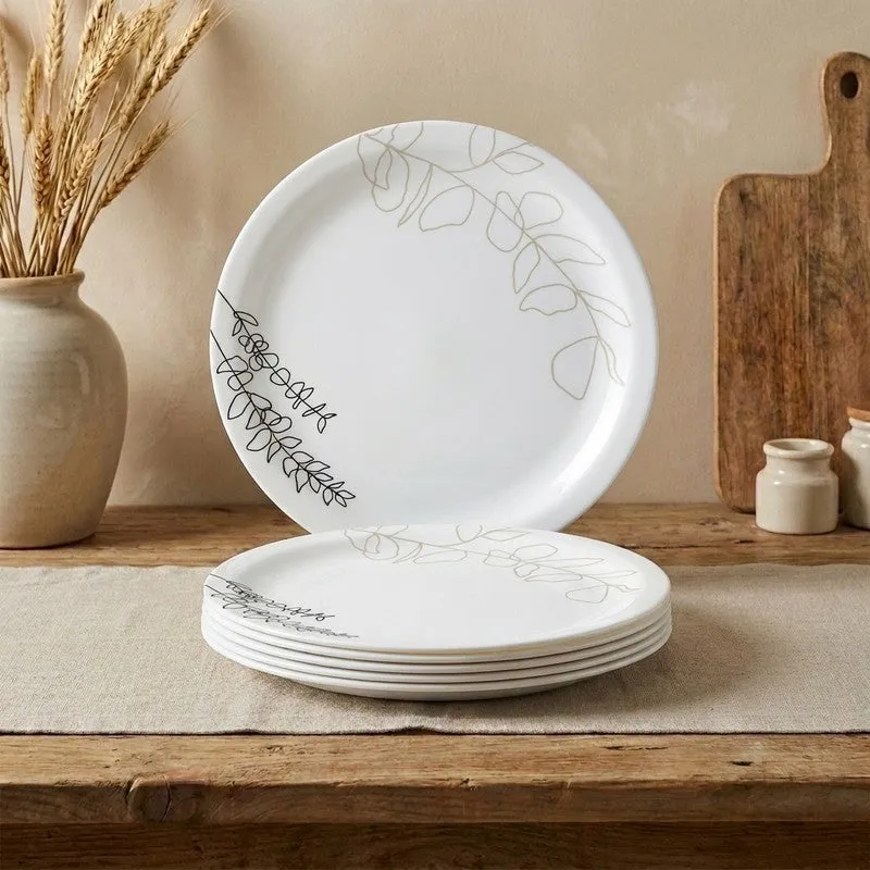 Breeza Melamine Dinner Plates (Small) - Set of Six media 1