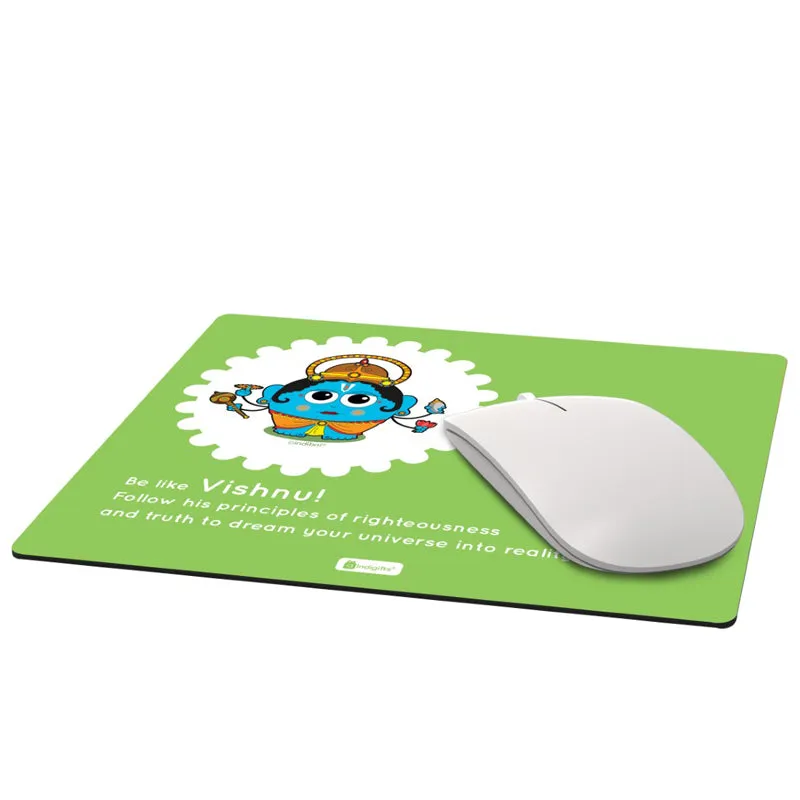 Whimsy Cute Vishnu Mouse Pad media 4