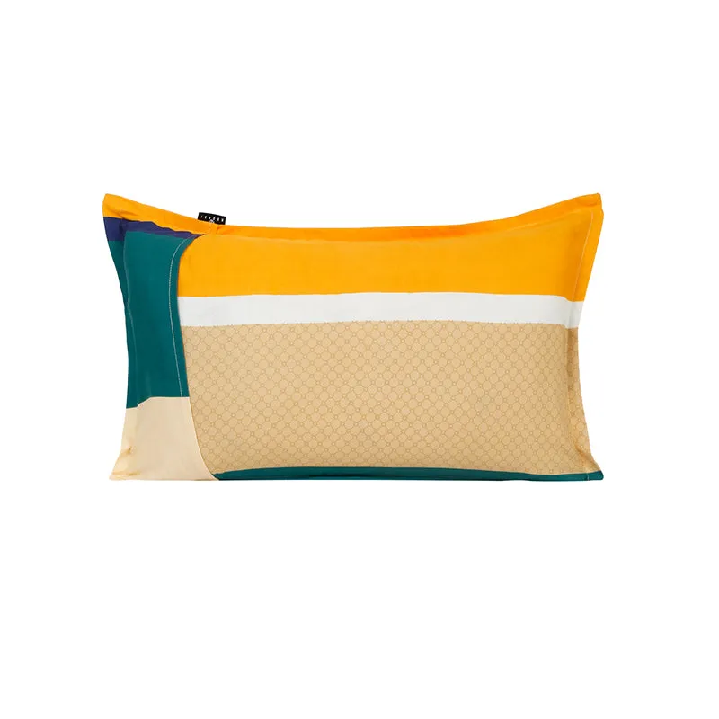 Riba Striped Pillow Cover - Set Of Two media 3