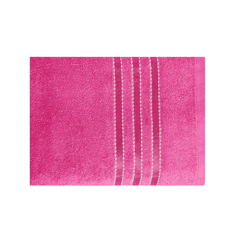 Micro Cotton LuxeDry Comfort Solid Bath Towel - Pink media 5