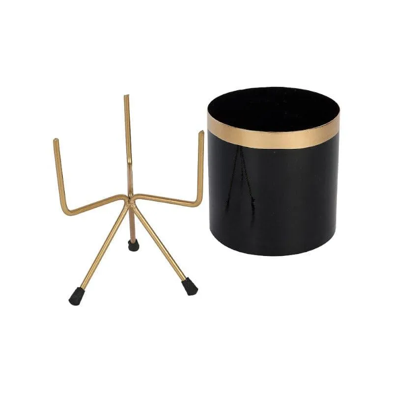 Aslana Kina Planter (Black) - Set Of Three media 5