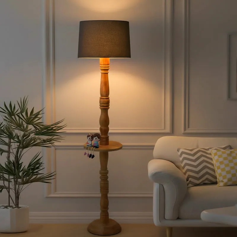 Elfin Nuo Floor Lamp - Grey media 1