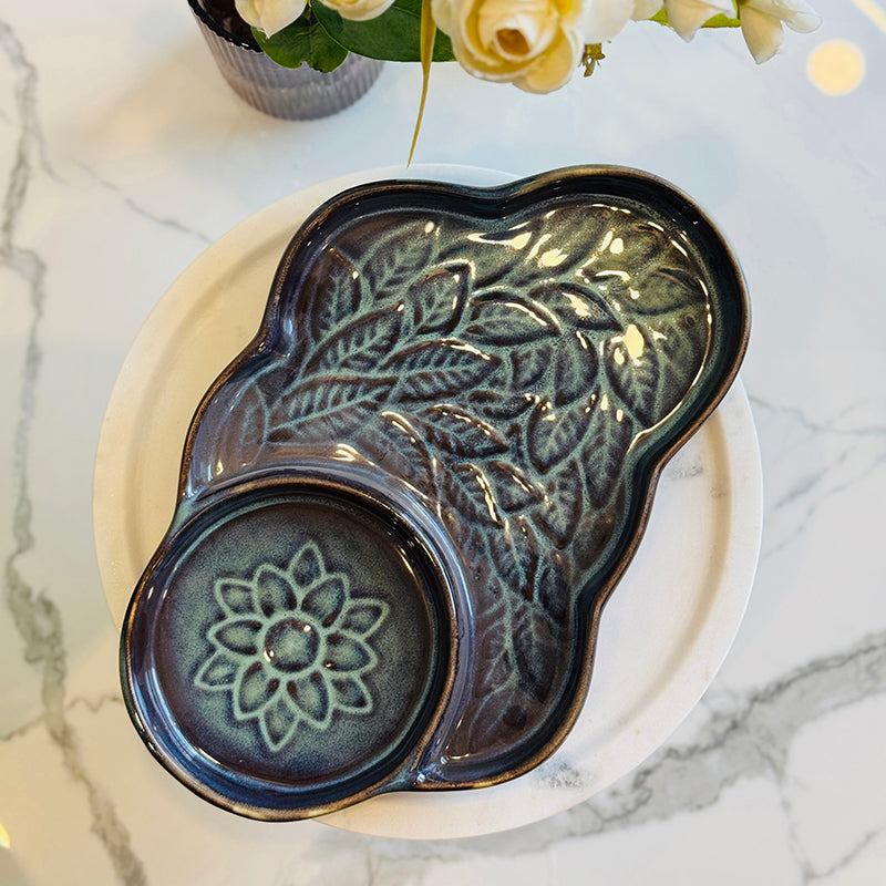 Cera Cloud Ceramic Chip & Dip Platter media 6